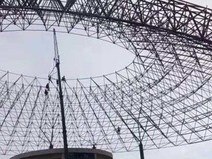 龙泉篮球馆球形网架厂家价格